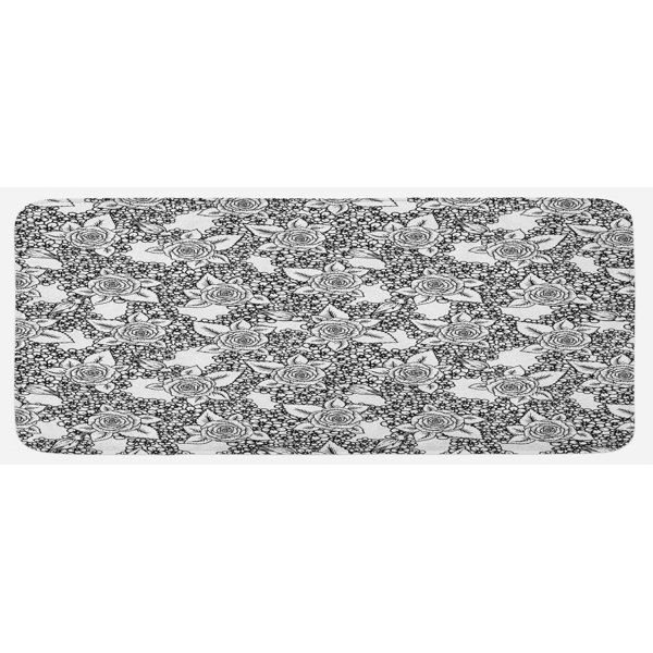 Bless international Rose Kitchen Mat Wayfair